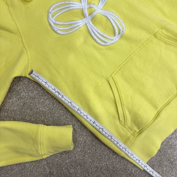 TNA BALTIC LOGO YELLOW HOODIE SIZE XS - Picture 10 of 12